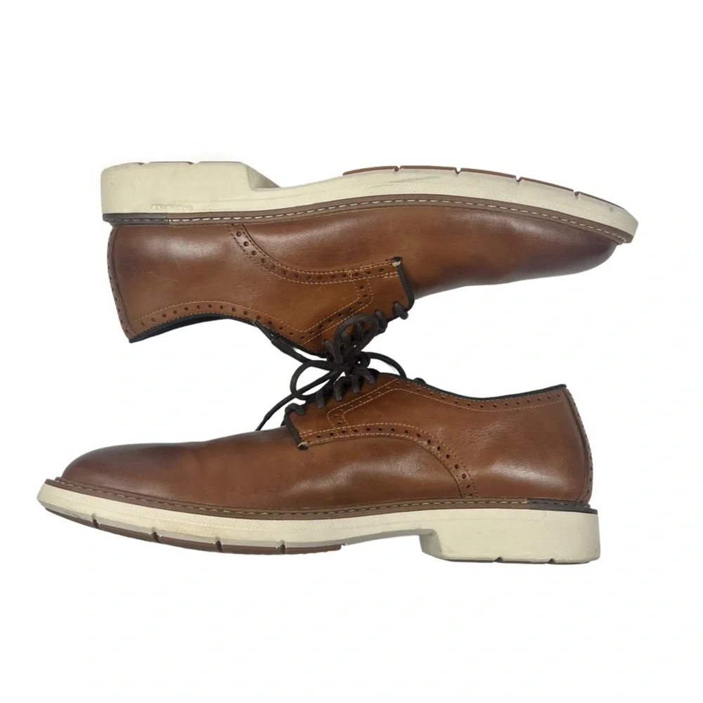 Cole Haan Lightweight Brown Leather Oxford Sz 11